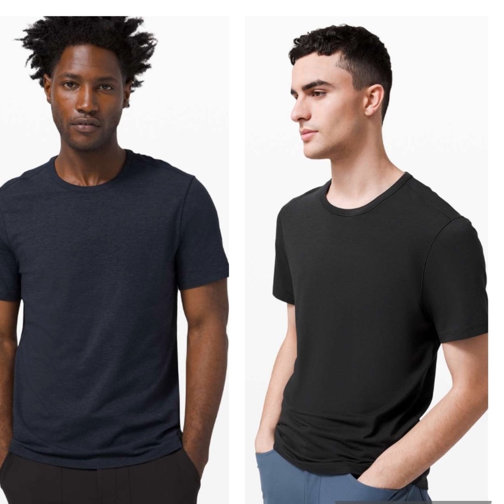 Lululemon 5 Year Basic Tee *2 Pack
Navy / black